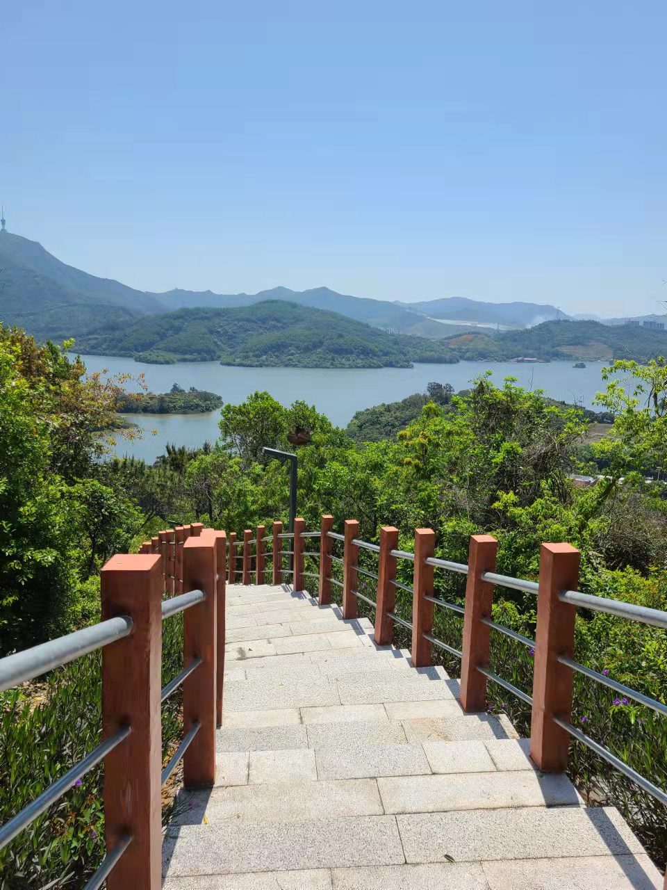 Taojinshan beautiful Luohu Shenzhen greenway&nbsp;walk
