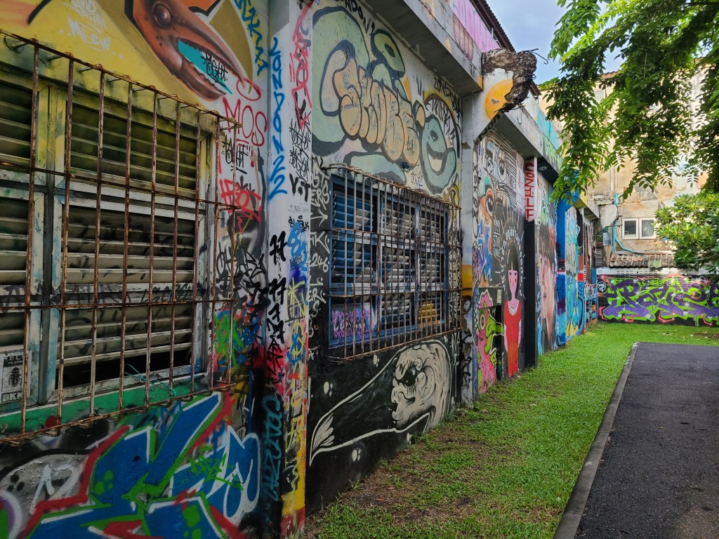 Mini graffiti park in Bangkok&nbsp;Thailand